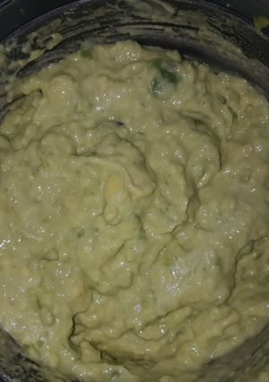 Una foto de Crema de palta..