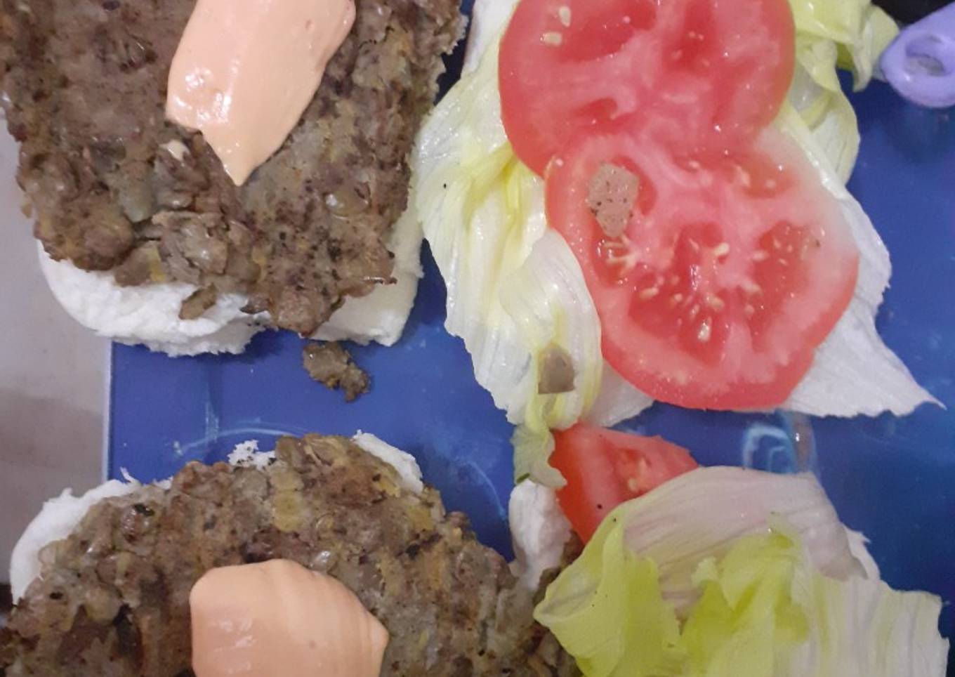 Hamburguesas de lenteja