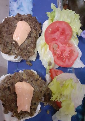 Una foto de Hamburguesas de lenteja