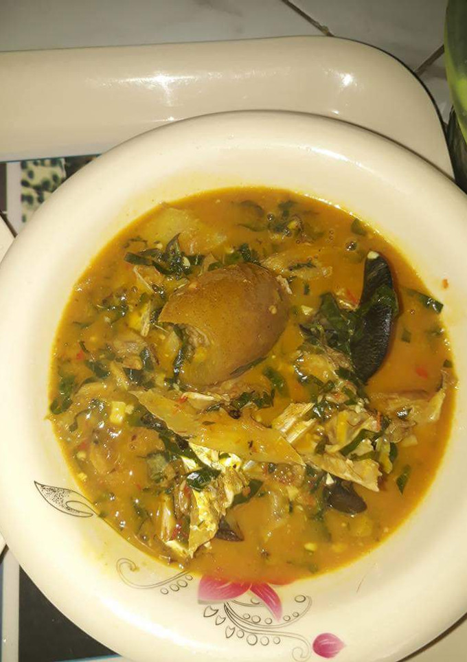A picture of Native soup.