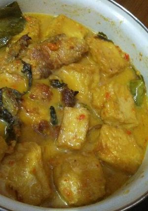 Foto resep Mangut Pe plus tahu