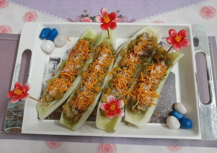 Recipe of Quick No junkfood snacks -Cucumber boats