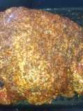 Pernil adobado con mis condimentos o hierbas
