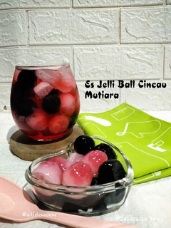 Foto resep *Es Jelli Ball Cincau Mutiara*