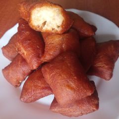 Wheat and Maize flour Mandazi A picture of Wheat and Maize flour Mandazi.