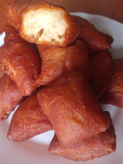 A picture of Wheat and Maize flour Mandazi.