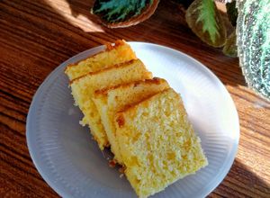 Gambar Kek Butter Oren