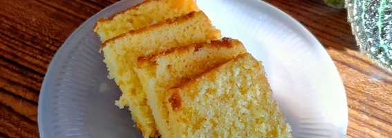 Kek Butter Oren