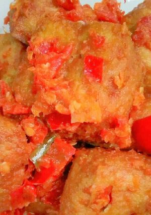 Foto resep Tahu Pong Sambal