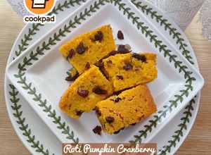 Gambar 👩‍🍳Roti Pumpkin Cranberry🎃