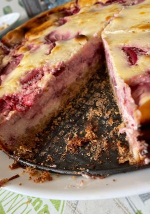 Une photo de Cheesecake aux fraises