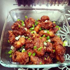 A picture of Chilli garlic fish.