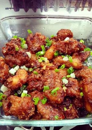 A picture of Chilli garlic fish.