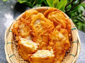 Hình của món Bánh chuối chiên.