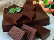Gambar agar agar coklat