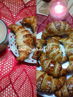 صورة لوصفة كرواسون محشو بالشوكولا
