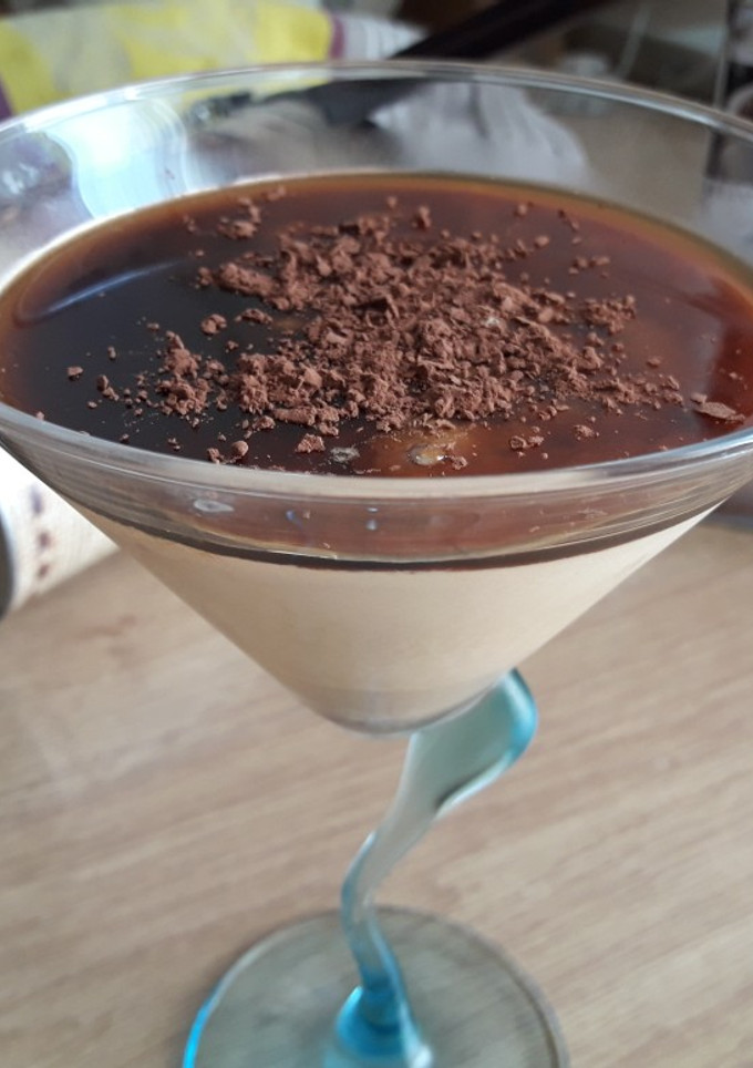 Una foto de Mousse de café