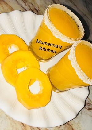 A picture of Pawpaw smoothie recipe by mumeena's Kitchen.