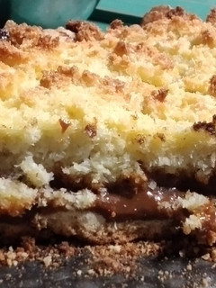 Una foto de Tarta de coco y dulce de leche😋