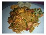 Mie goreng seafood