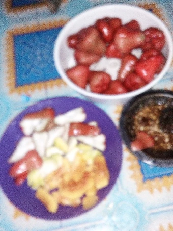 Langkah Gampang Membikin Resep Rujak manis ala dapur ku yang Enak Banget Anti Ribet, Bisa Manjain Lidah