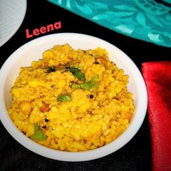A picture of Oats daliya khichdi.
