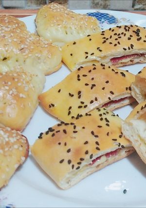 صورة لوصفة فطائر البسطرما