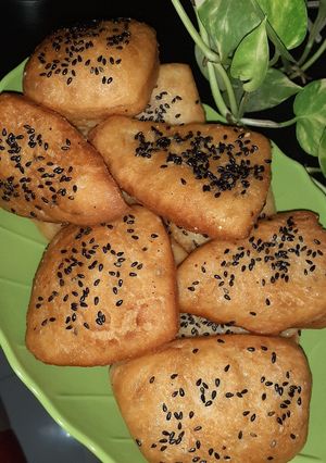 Foto resep Roti Bantal/Mandel goreng Wijen Hitam