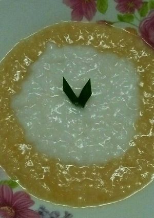 Foto resep Bubur beras merah putih