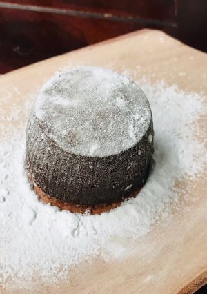 Foto resep Milo lava cake (no oven no mixer)
