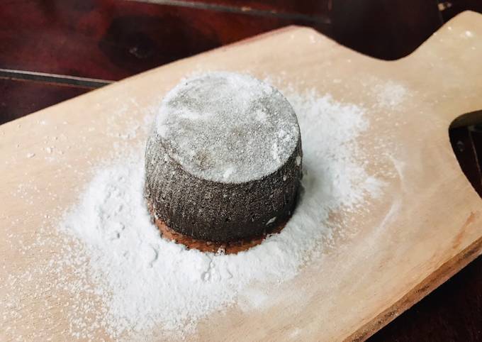 Milo lava cake (no oven no mixer)