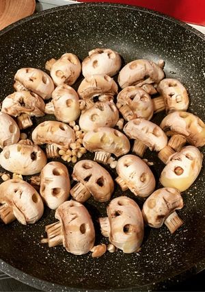 Une photo de ☆Poêlée de Champignons à la Crème de Parmesan☆
