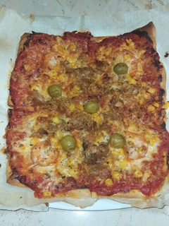 Una foto de Pizza marinera 🍕