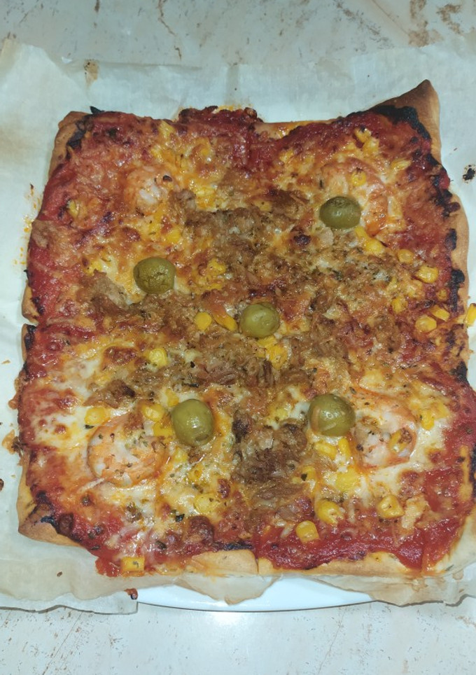 Una foto de Pizza marinera 🍕