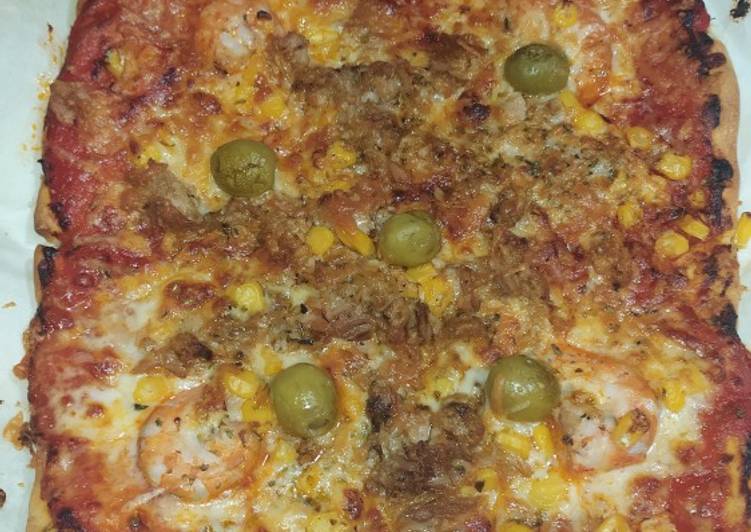 Masa de pizza casera