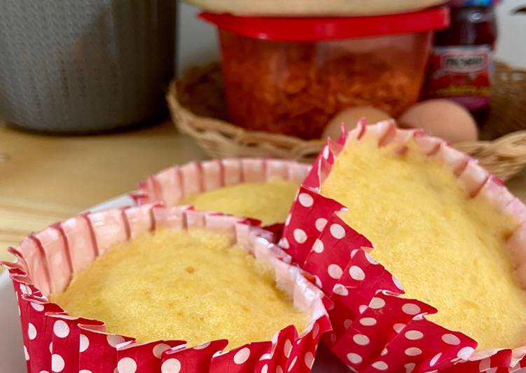 Resep Cake tape keju kukus Anti Gagal