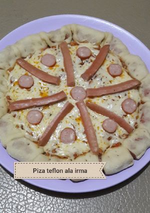 Foto resep Piza teflon lembut dan tipis ala phd