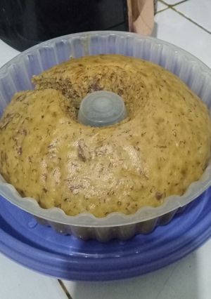 Foto resep Bolu pisang no oven no mixer takaran sendok