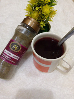 A picture of Spicy Hibiscus tea.