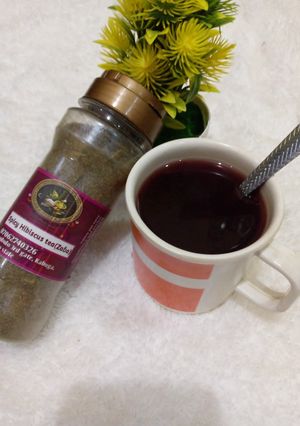 A picture of Spicy Hibiscus tea.