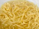 Fettuccine pasta (home made)