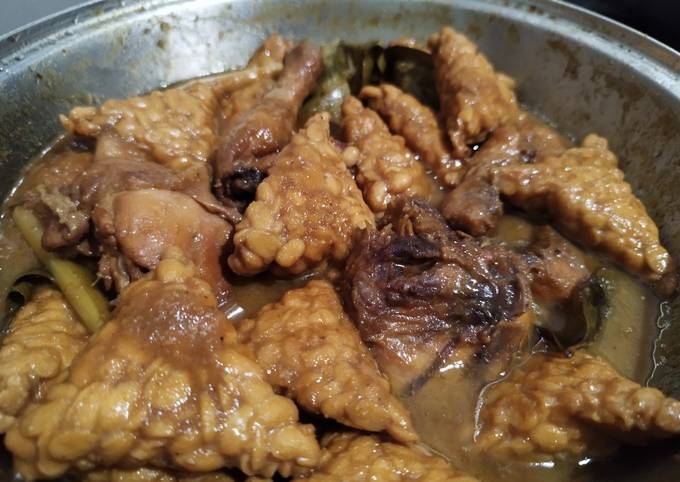 Resep Ayam Tempe Bacem Legit Oleh Solihahoney Cookpad