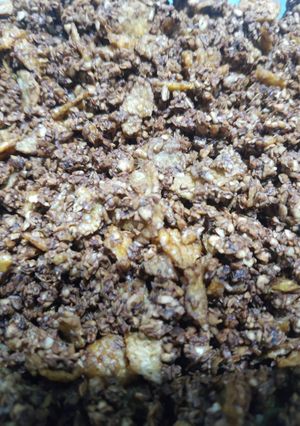 Una foto de Muesli avena y chocolate