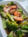 Ca Brokoli Shiitake Udang Saus Tiram Simple