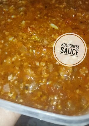 Foto resep Bolognese sauce (untuk pizza atau pasta)
