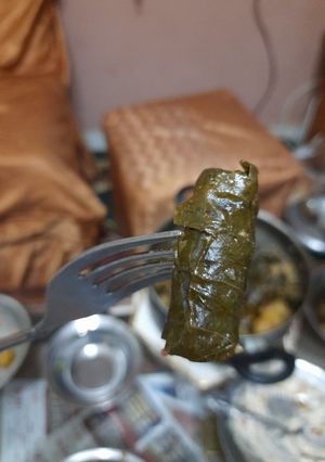 صورة لوصفة محشي ورق توت