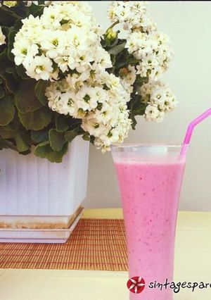 Φωτογραφία της συνταγής Νοστιμότατο smoothie φράουλα