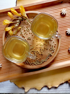 عکسی از دستور چای گشنیز