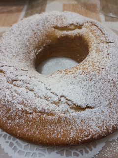 Foto di Ciambella sofficissima alla panna