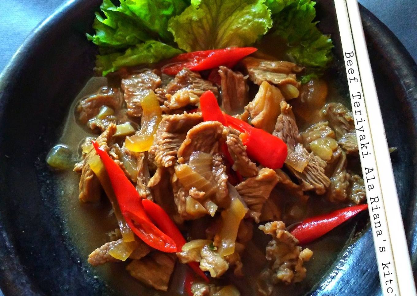 #Beef Teriyaki Minimalis